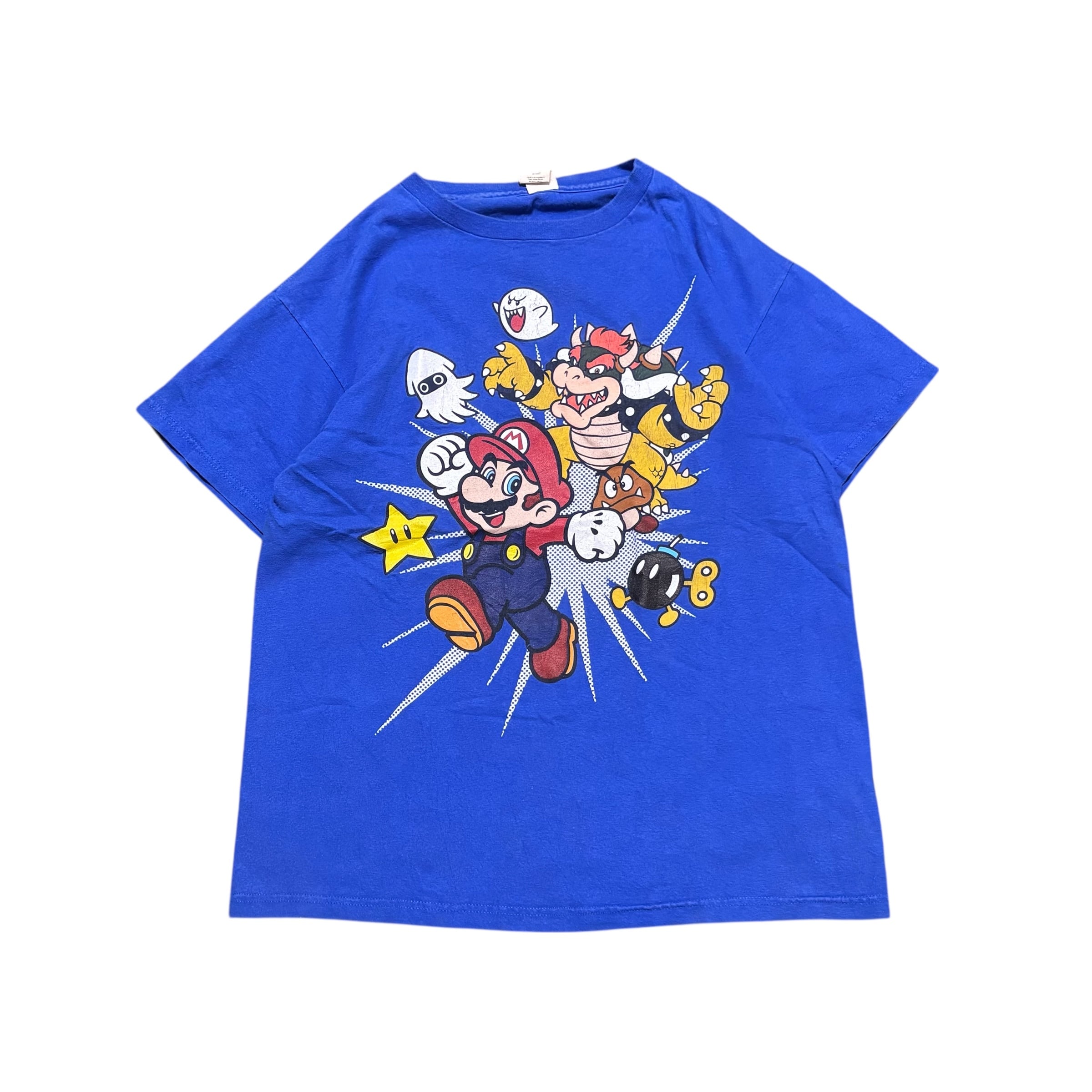 00s SUPER MARIO BROS Tシャツ マリオ ルイージ キラー ゲッソー