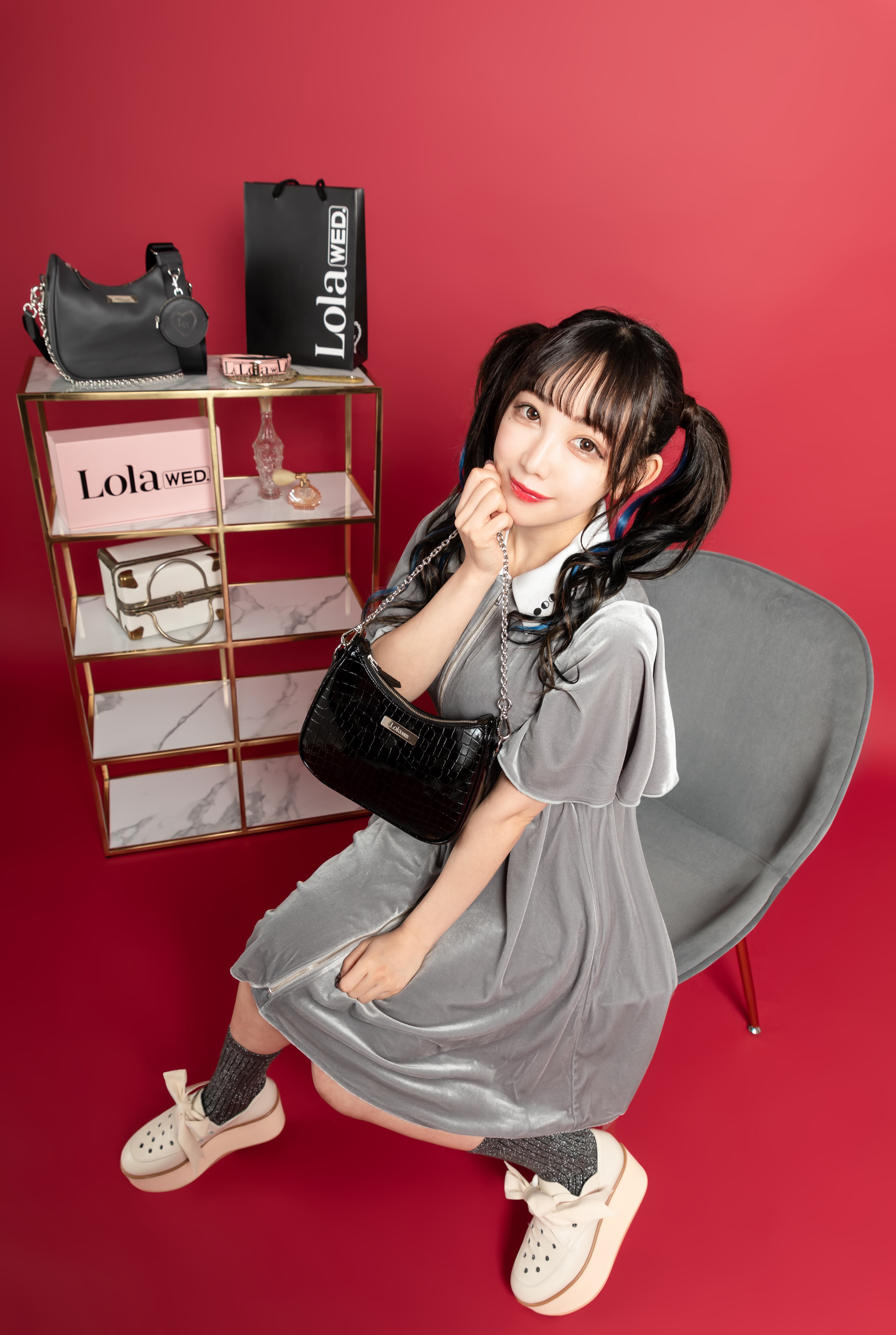 2WAYレザーショルダーバッグ(ブラック) | Lola wed. 2WAYレザーショルダーバッグ(ブラック) | Lola wed.