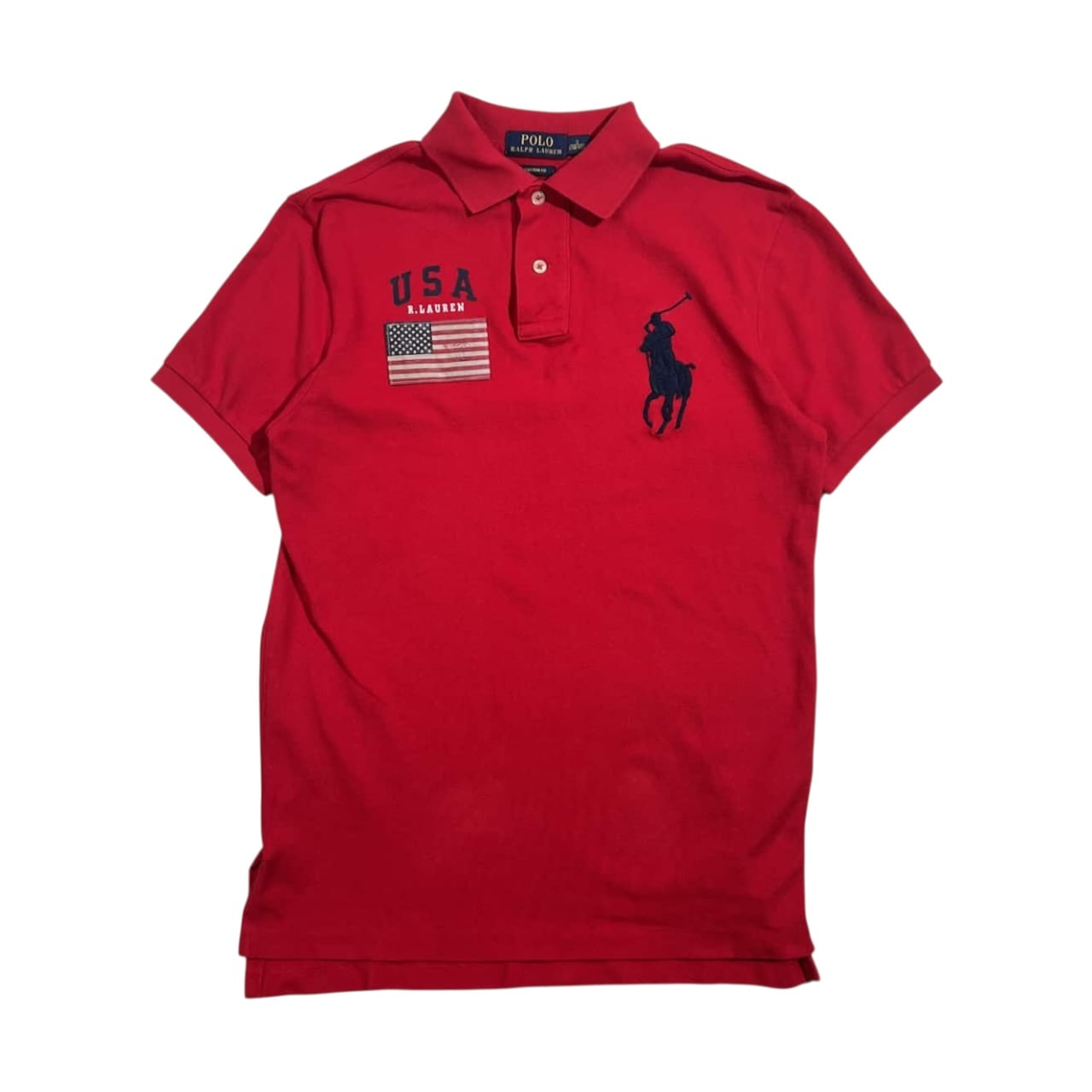 POLO RALPH LAUREN ポロ ラルフローレン CUSTOM FIT 星条旗 USA ビッグ