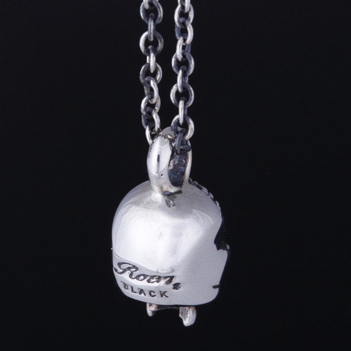 Roen BLACK ロエンブラック シルバー925 ジルコニアパヴェ スカル