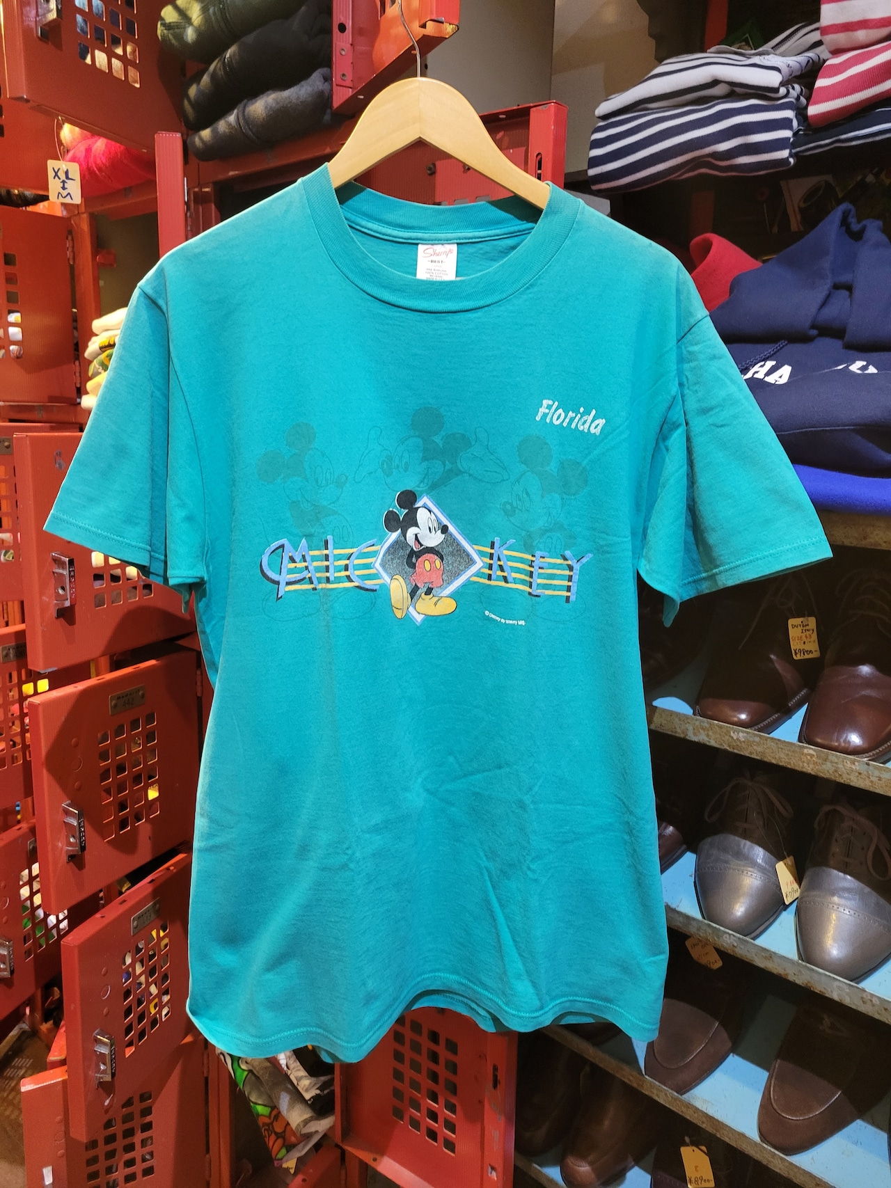 90s ミッキー Tシャツ Lサイズ USA製 Disney コピーライト付き | Gracier