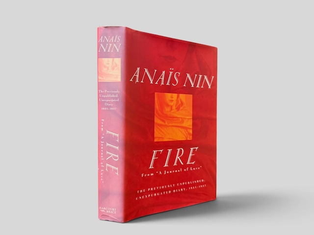 【SL1427】【FIRST EDITION】Fire: From “A Journal of Love”: The Unexpurgated Diary of Anaïs Nin, 1934–1937(1995) /Anaïs Nin