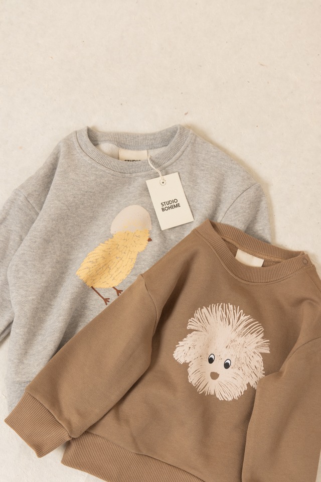 SWEAT SHIRT BART FLEECE  / 36M.4Y [STUDIO BOHEME]