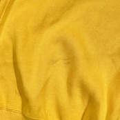 SINA COVA シナコバ  国旗デザイン 長袖 ポロシャツ M/イエロー メンズ トレーナー風生地