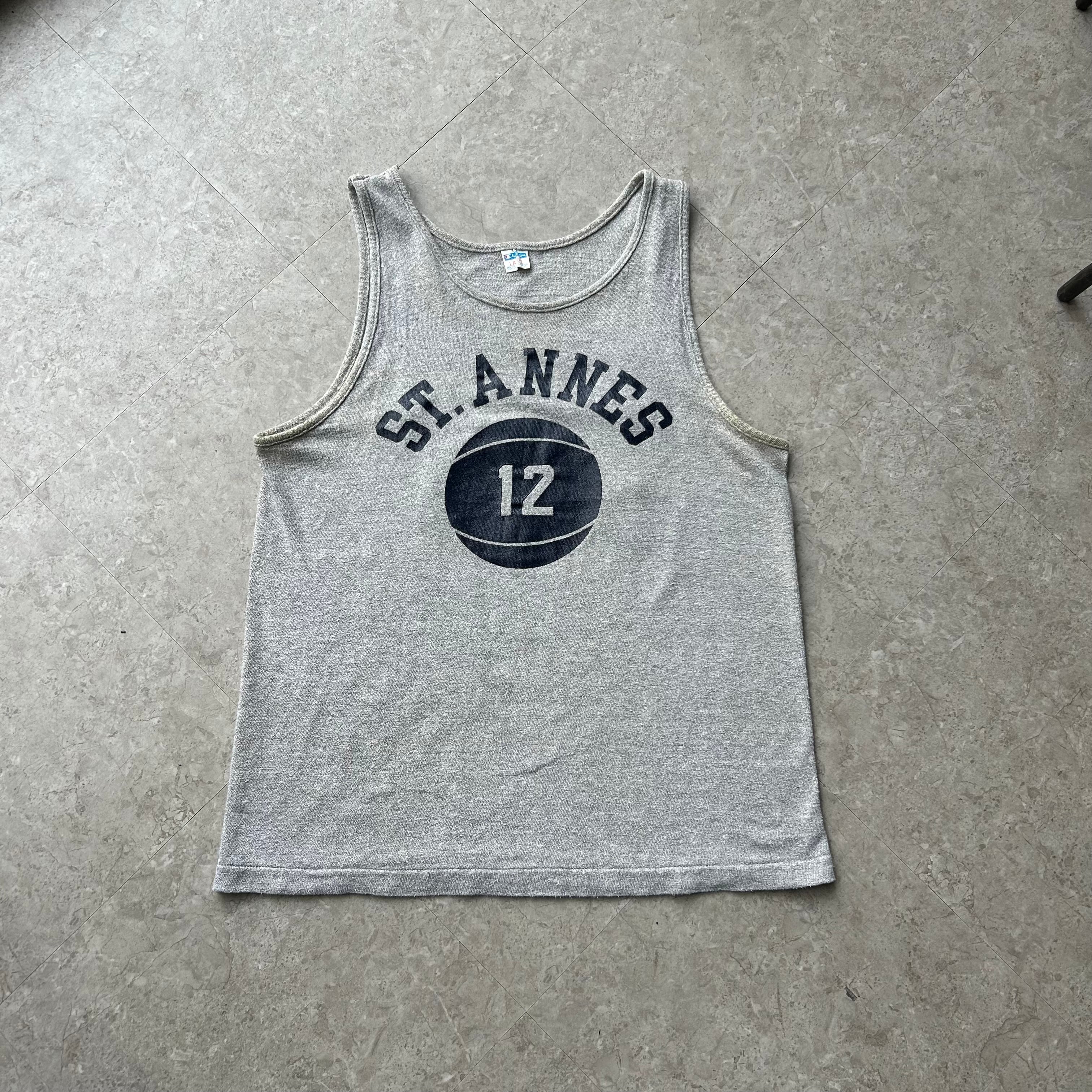 80s Champion "ST.ANNES 12" tank top【仙台店】