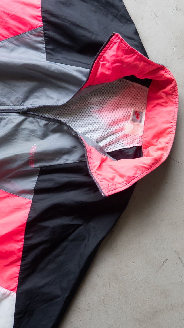 "NIKE" 1990s Nylon zip jacket