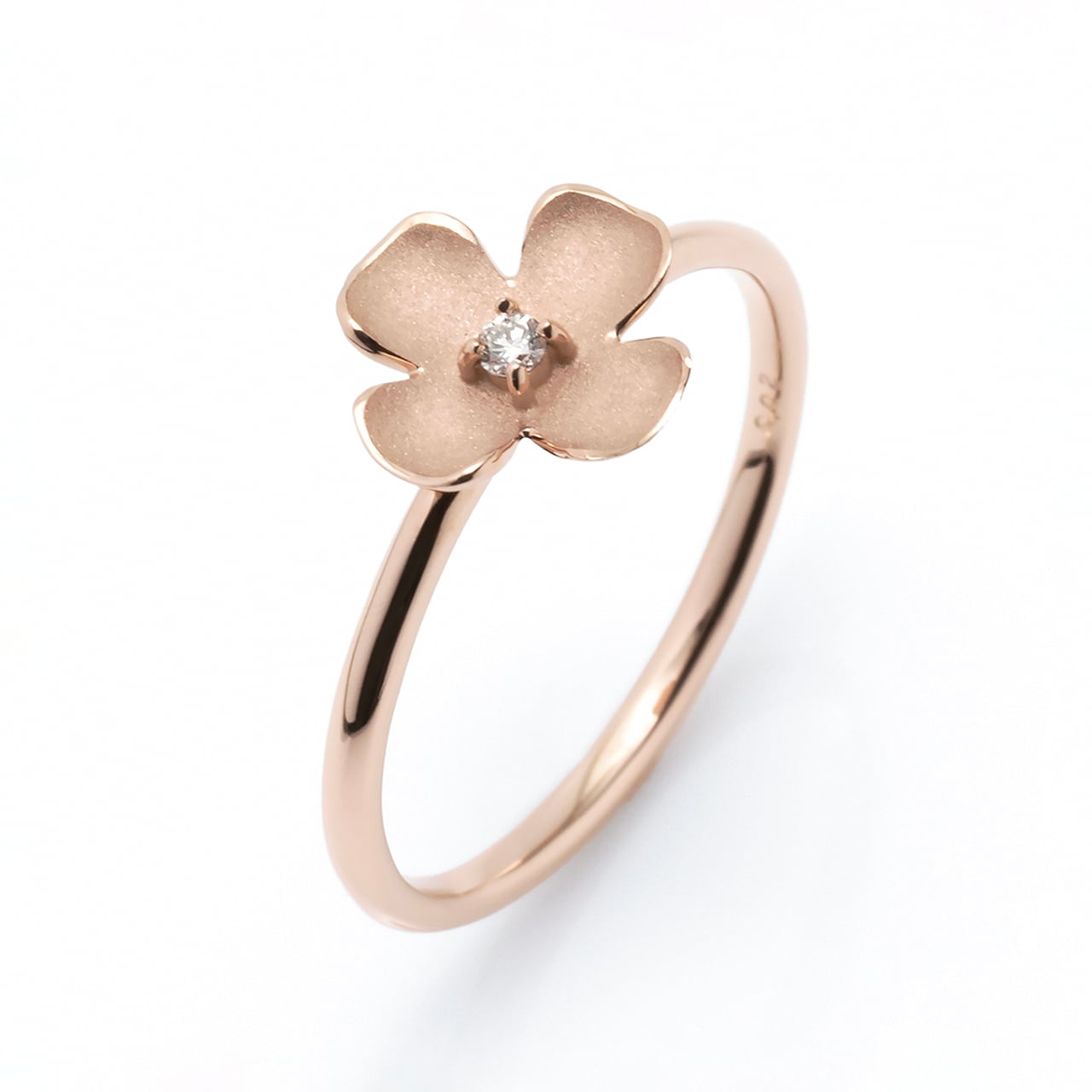 【ハナミズキ様⭐︎専用】 K18PG 「花水木」(ハナミズキ)リング ¥396,000 | rizjewelry