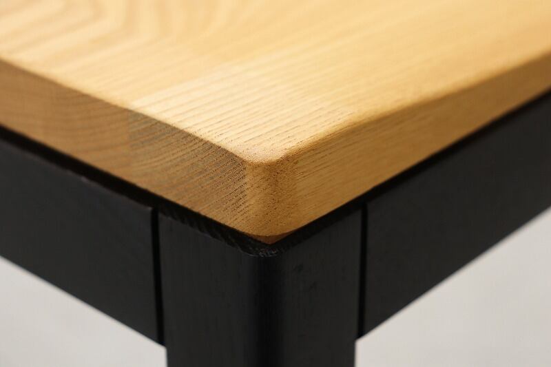 在庫2脚 タモ無垢材 カウンター スツール バーチェア 椅子 ナチュラル