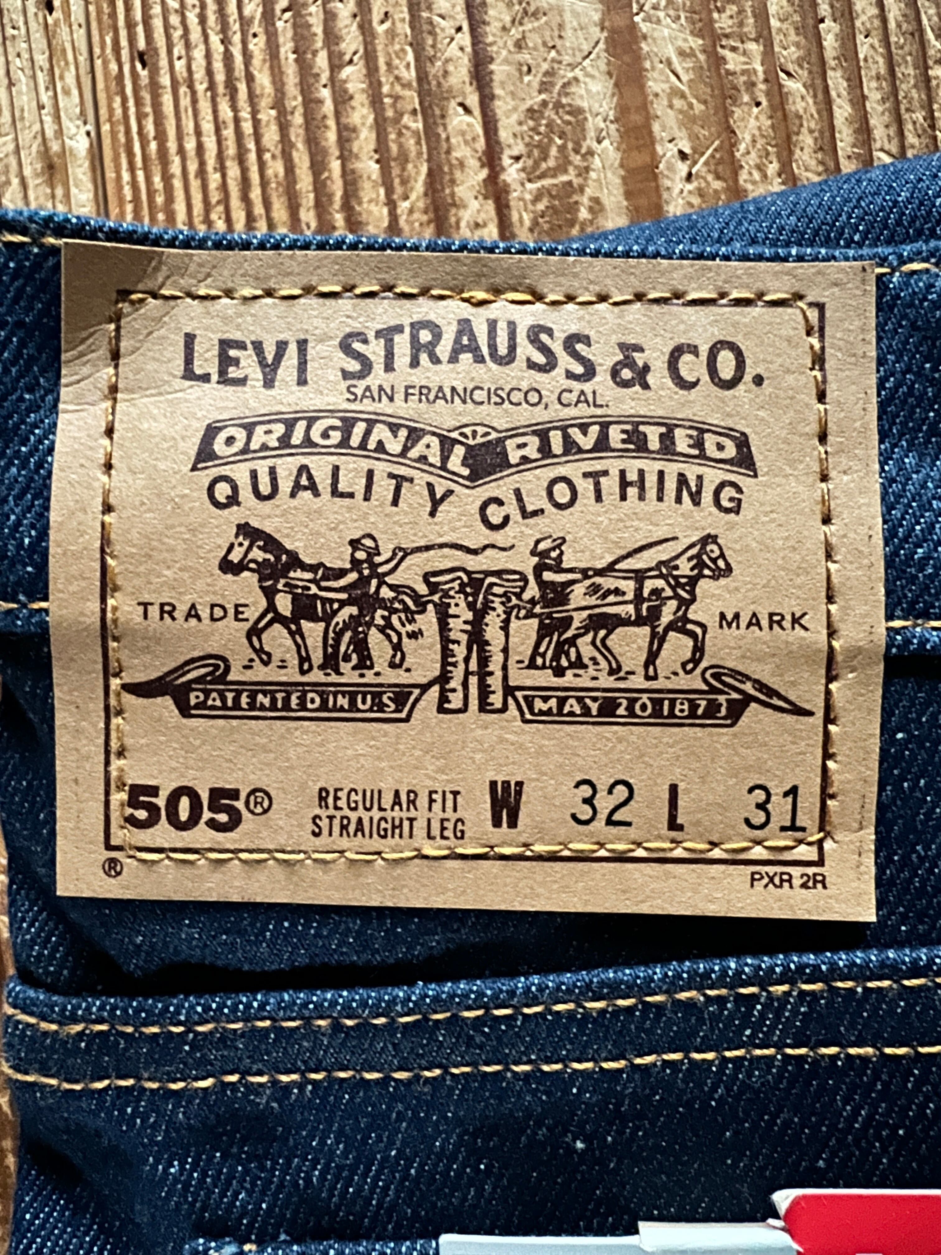90's Levi's 505 オレンジタブ デニムパンツ DEADSTOCK 表記 (32×31) USA製