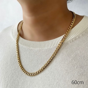 Chain Necklace　Six-sided Single　2mm