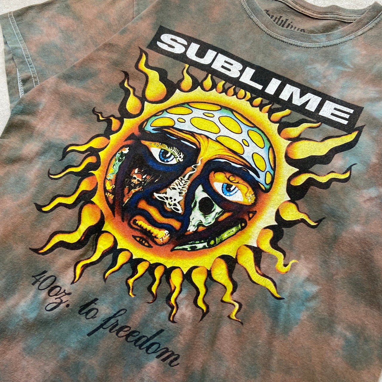 Sublime サブライム バンドTシャツ バンT タイダイ染め メンズM 古着 