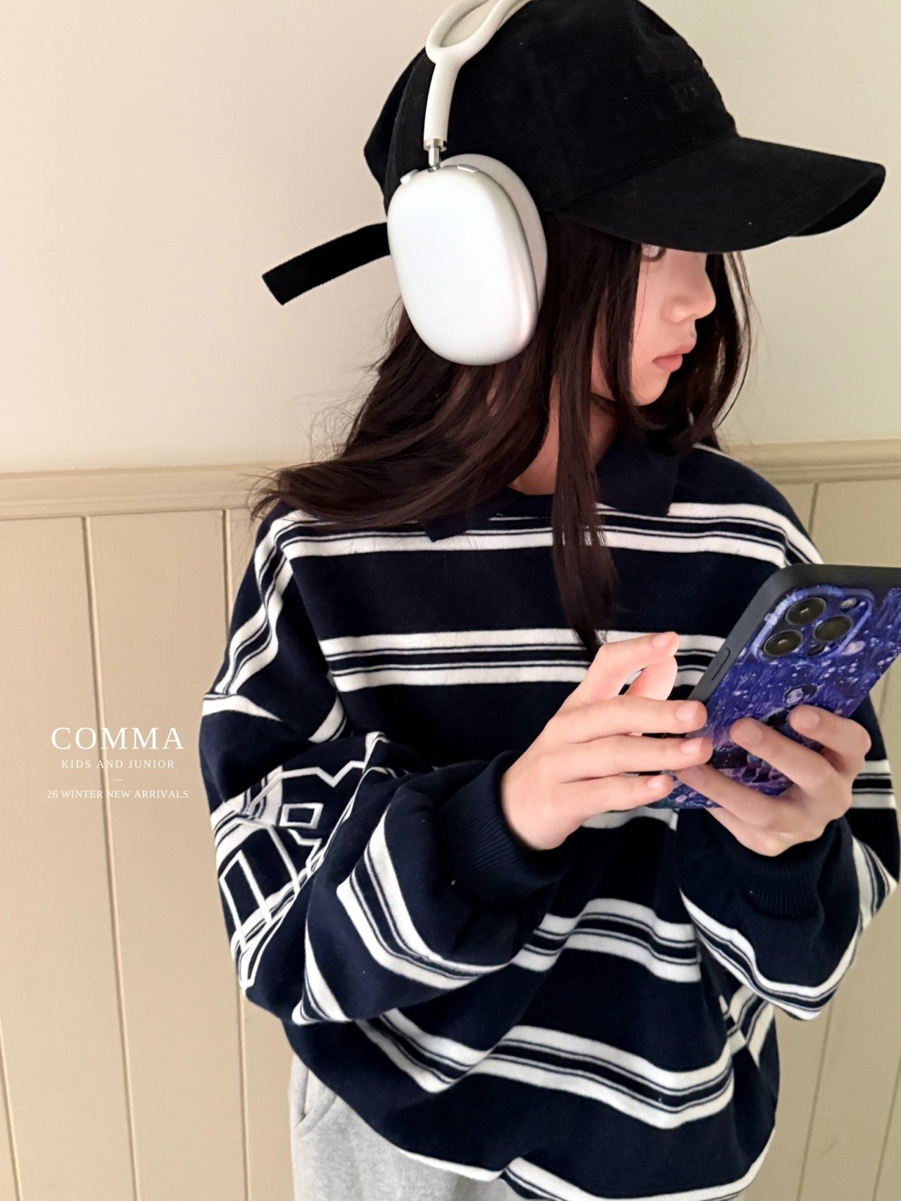 COMMA［取寄］08 emboidery mtm 26winter