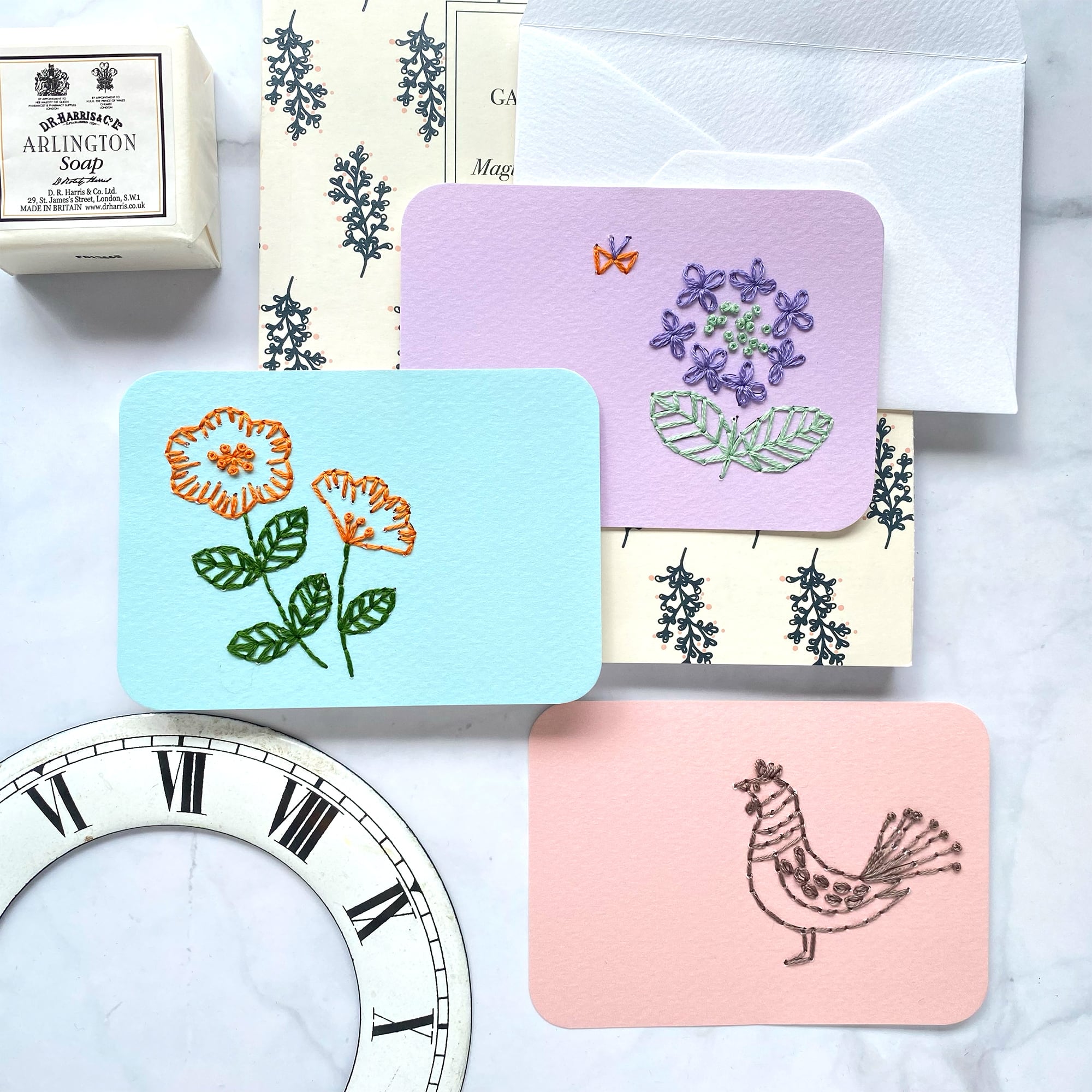 25%OFF】紙刺繍メッセージカードキット【在庫限り】 | Net store