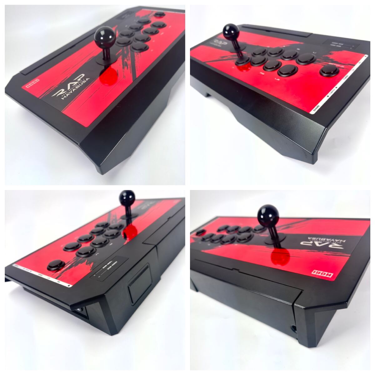 RAP HAYABUSA アーケードスティック 赤/黒 HAYABUSA RAP (Real Arcade Pro) 赤 RAP HAYABUSA アーケード