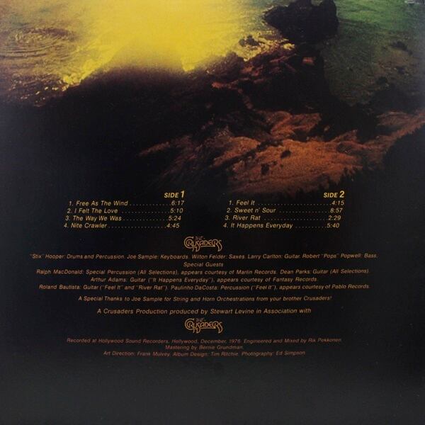 The Crusaders / Free As The Wind  旋風に舞う [VIM-6197] - 画像2