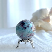 チョコレートラリマー*スフィア*250805-02*天然石*置き物*インテリアストーン