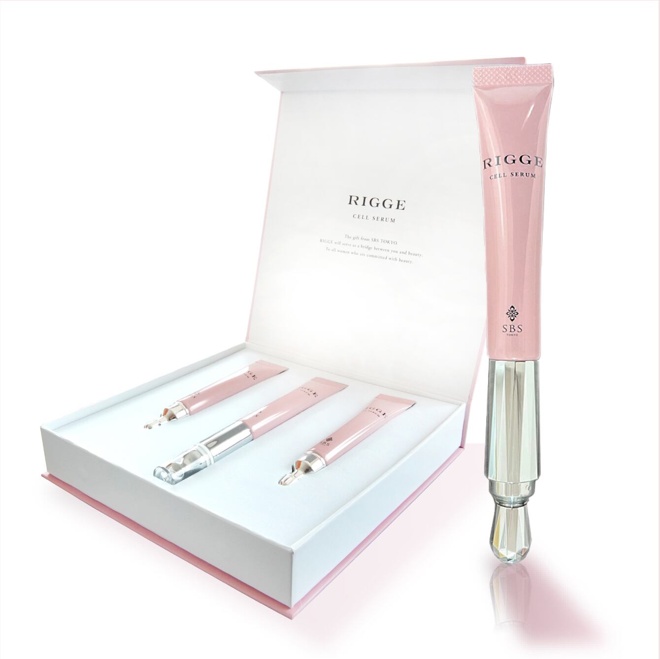 RIGGE リッジスポットエッセンス3本入り ヒト幹細胞目元美容液 リッジ スポットエッセンス(美容液) 20ml×3本セット