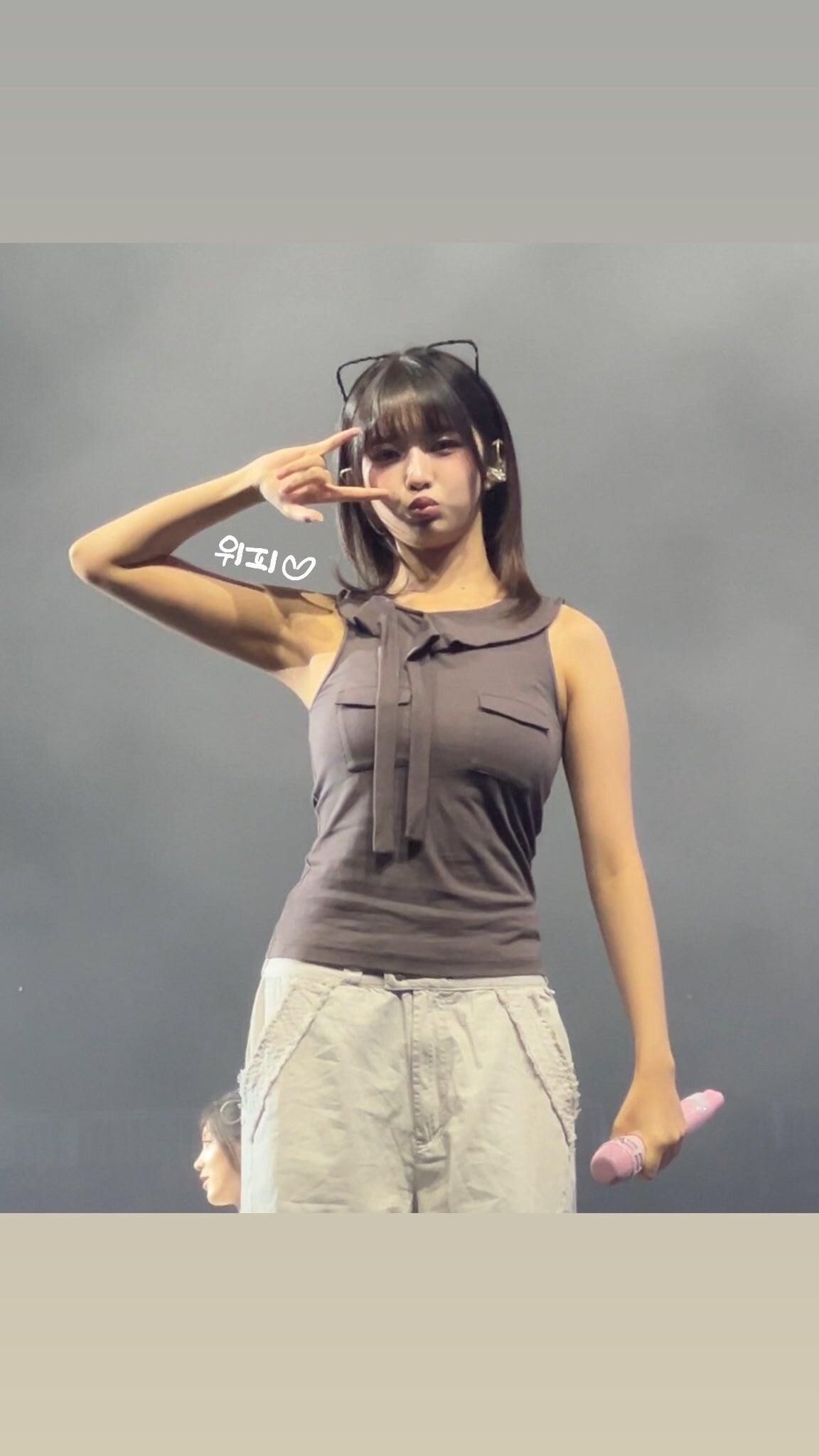 ☆IVE レイ 着用！！【BEDEVIL】ボートネックタンクトップ