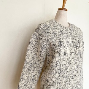 80s hand knit sweater