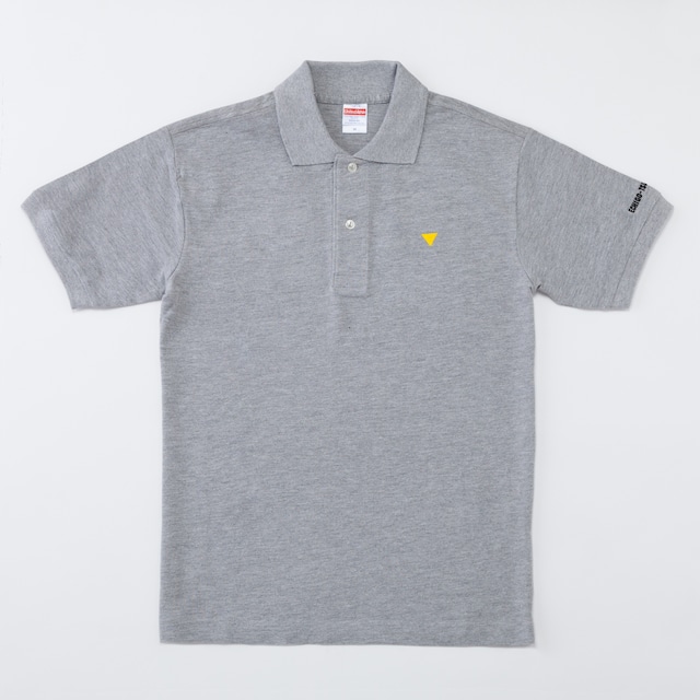 ▽ロゴ　ポロシャツ〈グレー〉/ Polo Shirt <gray>