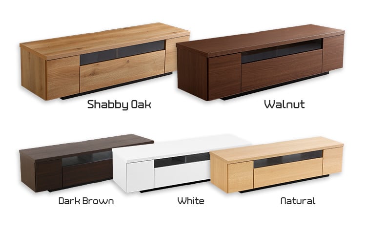 幅140㎝ 5カラー【シャビ―オーク】シンプルで美しいスタイリッシュな