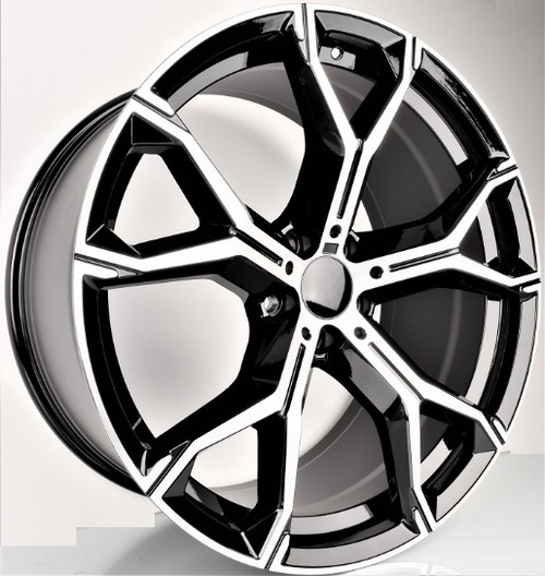 21インチ BMW X5/X6 2021Style Staggered ホイール4本セット 21×9.5J オフセット40 PCD:5×120 -DFO-2007