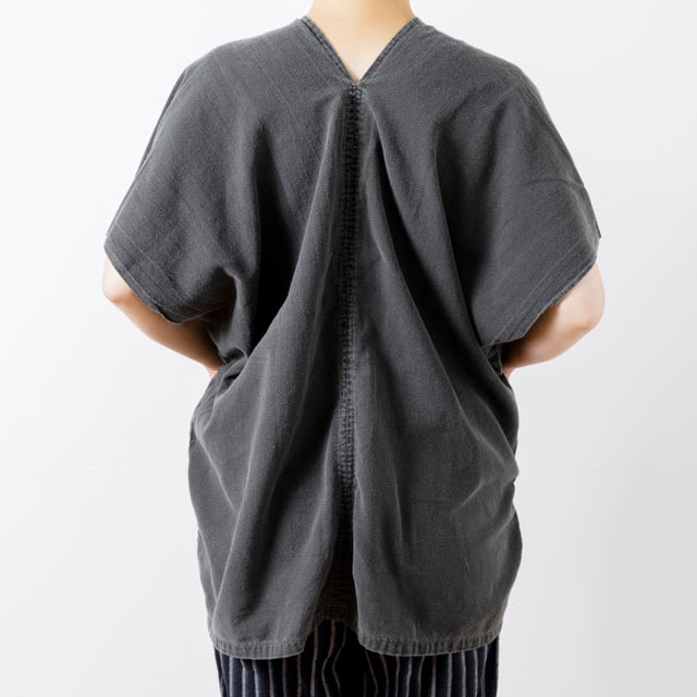 【大幅値下げ❗】新品　良寛万丈の遺墨　全12 SH-17 小幅貫頭衣 [伊勢木綿] 墨染 | SAGYO - 風景をつくっていく野良着