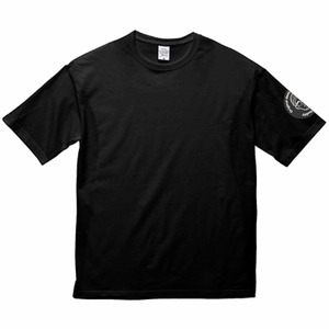 ビッグシルエットTシャツ（ロゴ）ブラック