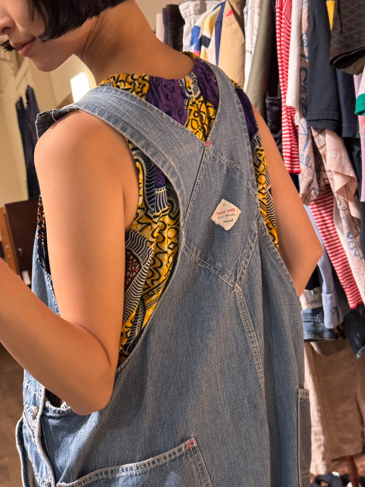1950s-60s "BIG MAC" Penneys Square Bak Denim Overalls
（50s-60s ビッグマック ペニーズ スクエアバック デニムオーバーオール）