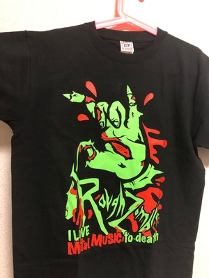 ラフゾンビTシャツ  3rd  メタルハンド