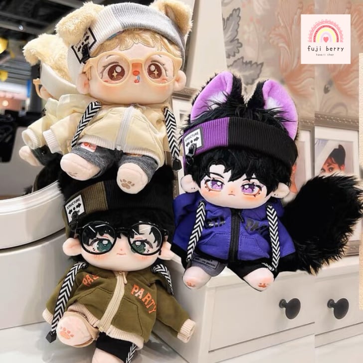 ぬいぐるみ 洋服 20cm コスプレ ミニ洋服 10cm 上下セット ぬいぐるみ用 20cm ぬいぐるみ服