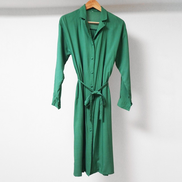 Vintage Green Maxi Dress