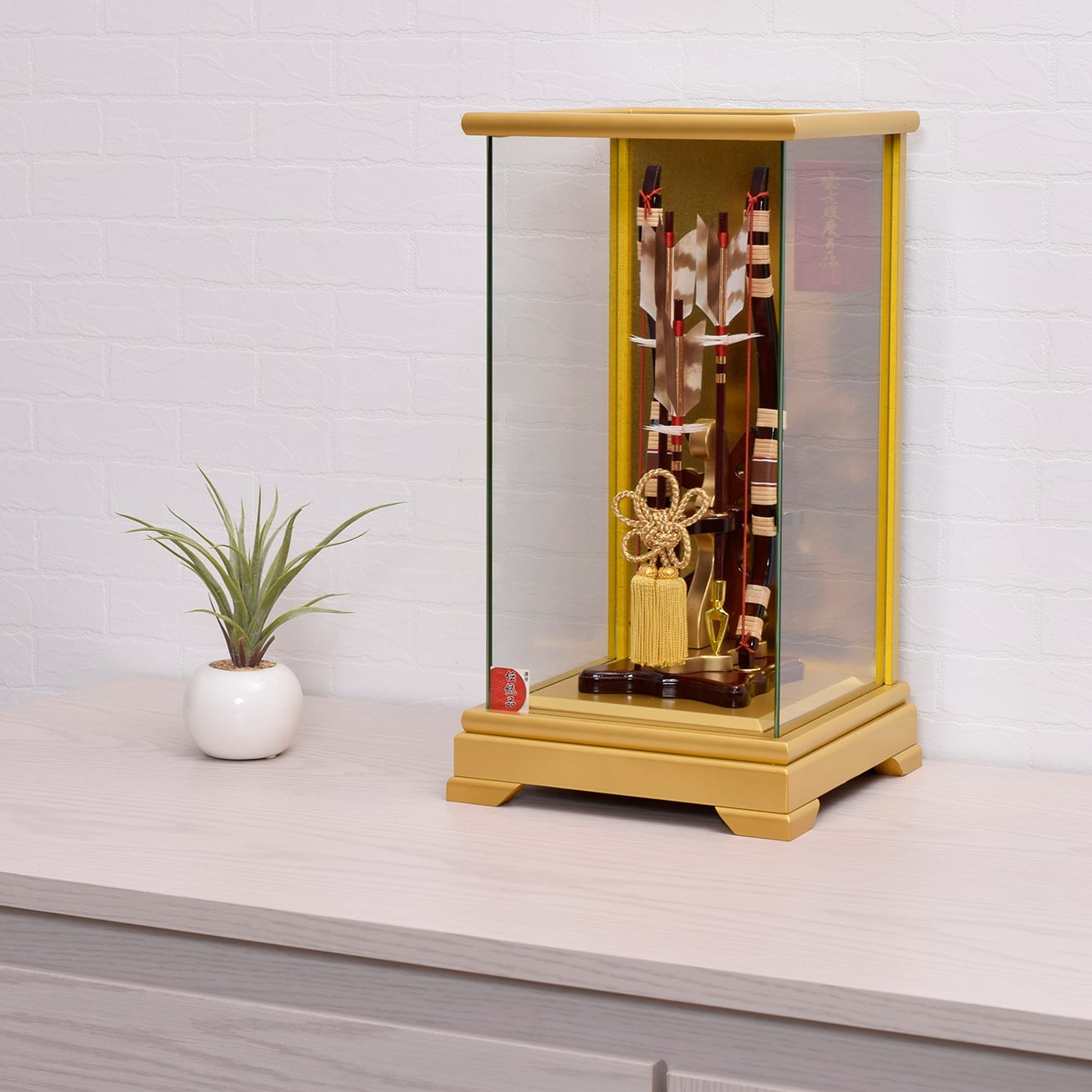 破魔弓飾り【KINKAKU】｜おしゃれ｜モダン｜今どき｜コンパクト