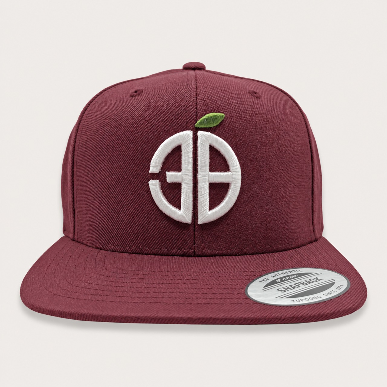 SANPACHI REGION SNAPBACK CAP BURGANDY