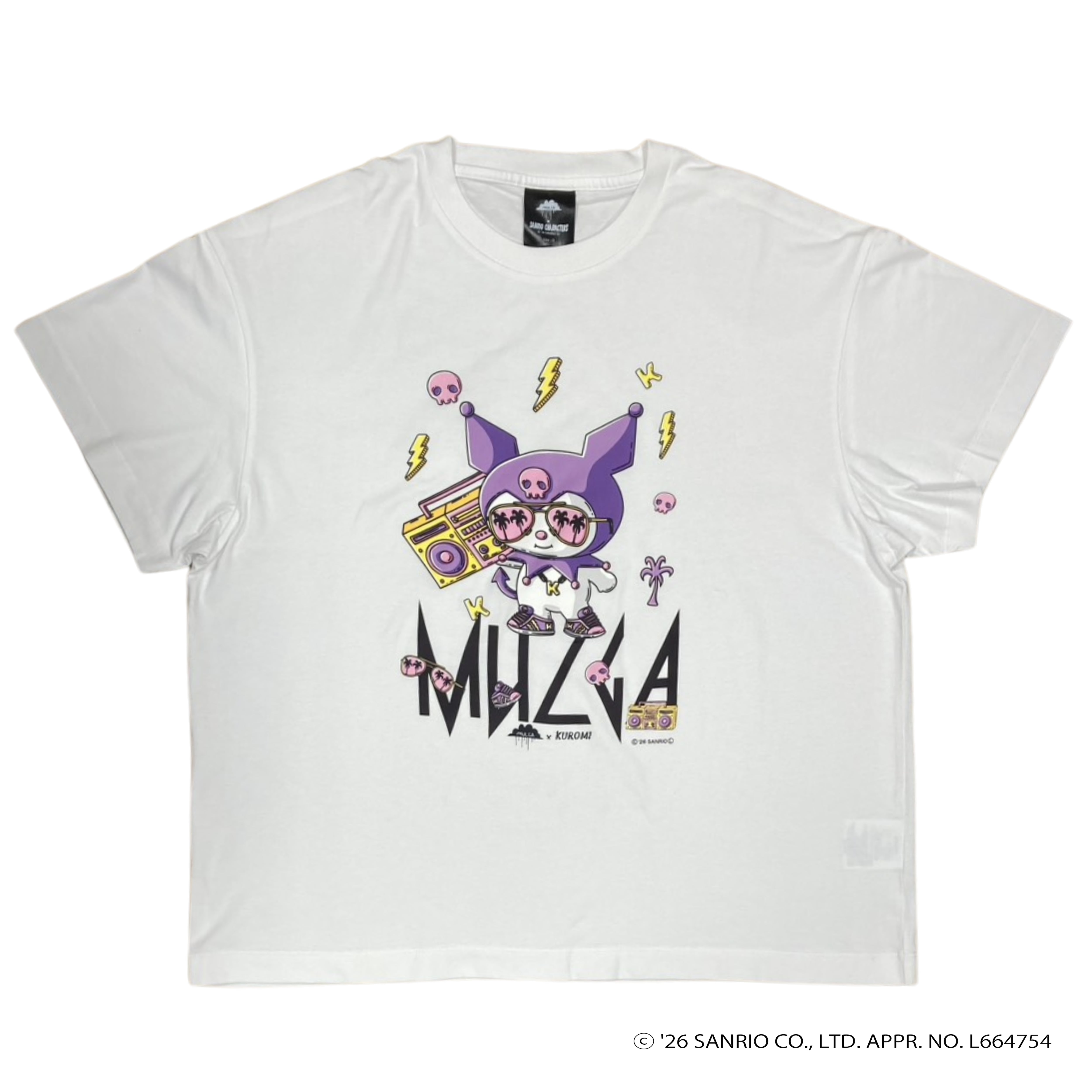 プリントTシャツ/MULGA×SANRIOCHARACTERS_Kuromi | MULGA THE ARTIST ASIA