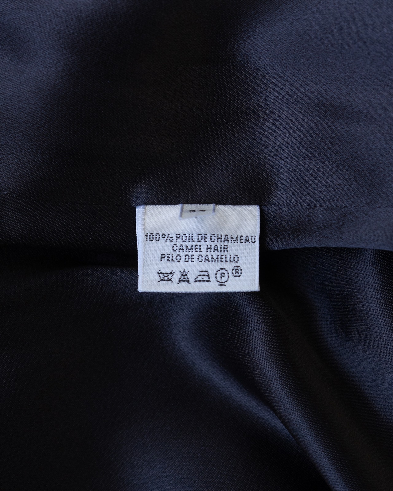 〈Hermès by martin margiela〉Camel hair coat