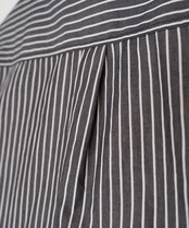 【#Re:room】PIN STRIPE BIG SHIRTS［RES095］