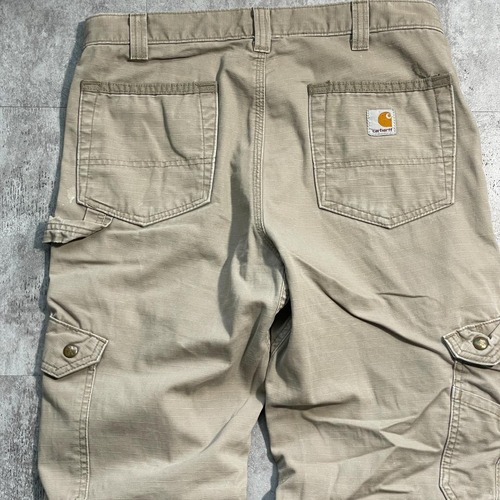 ブラウン カーゴパンツ カーハートパンツ Carhartt w31 詳細写真12