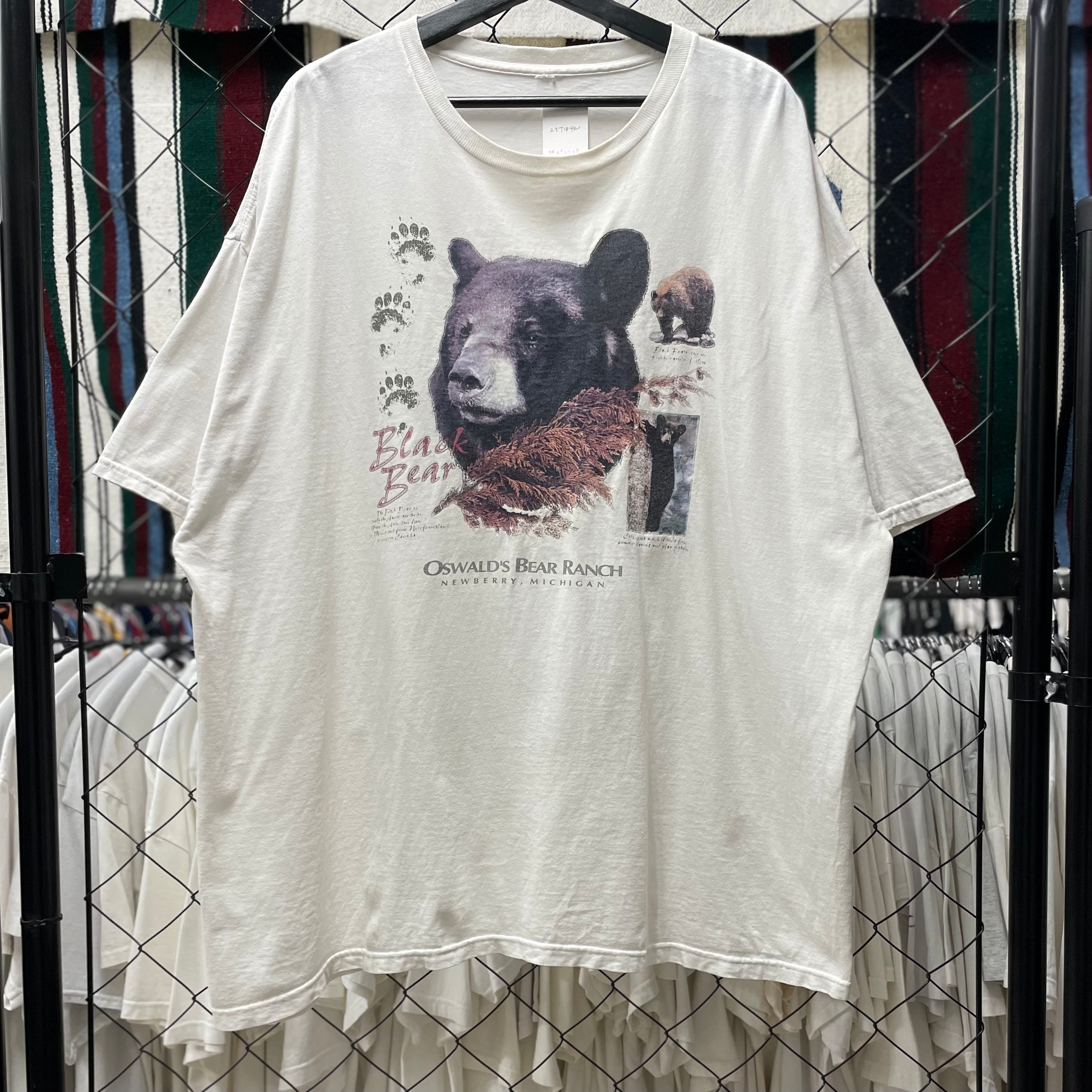 ビンテージ半袖Tシャツ　熊