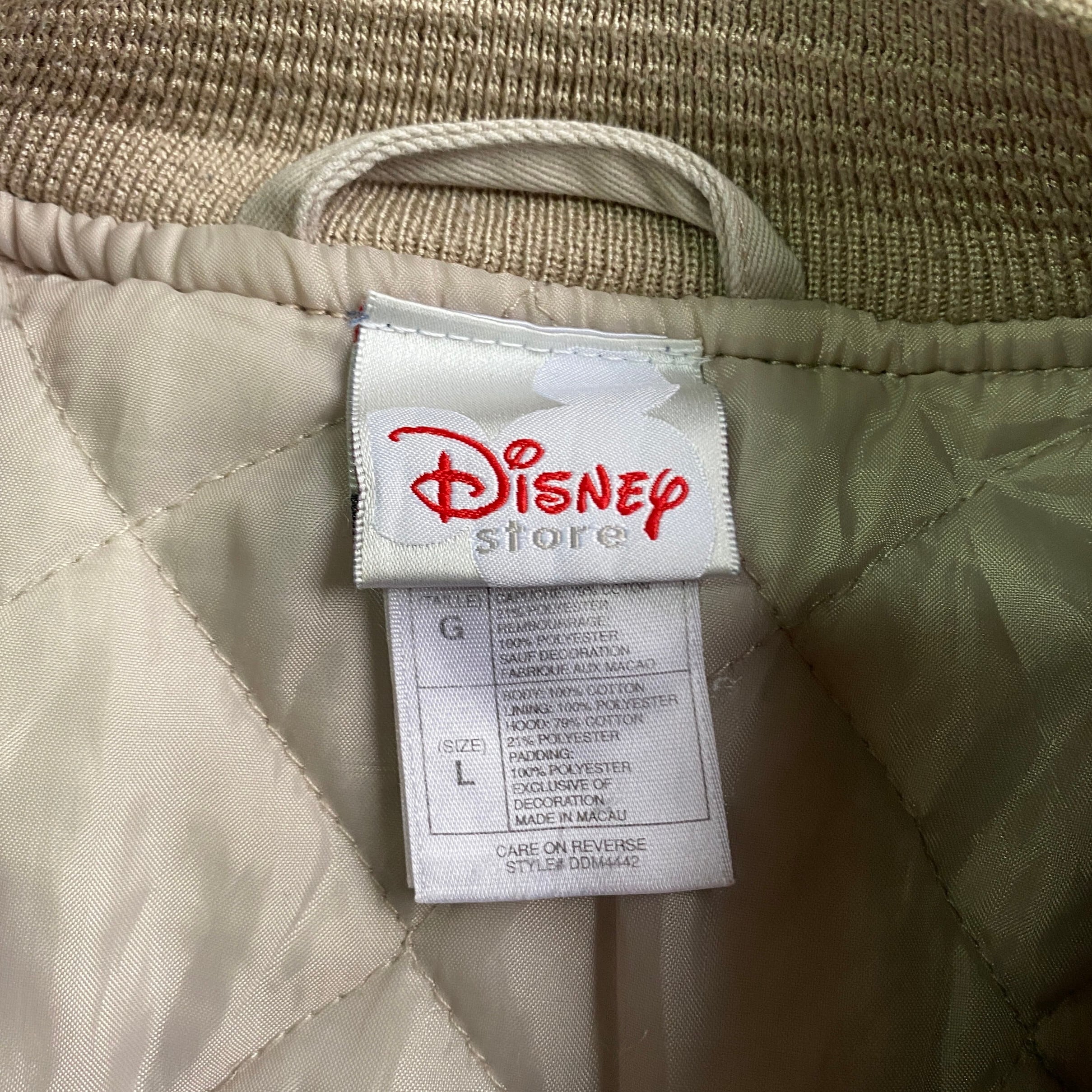 Disney ディズニー ドナルドダック 刺繍 ワッペン デニムスタジャン