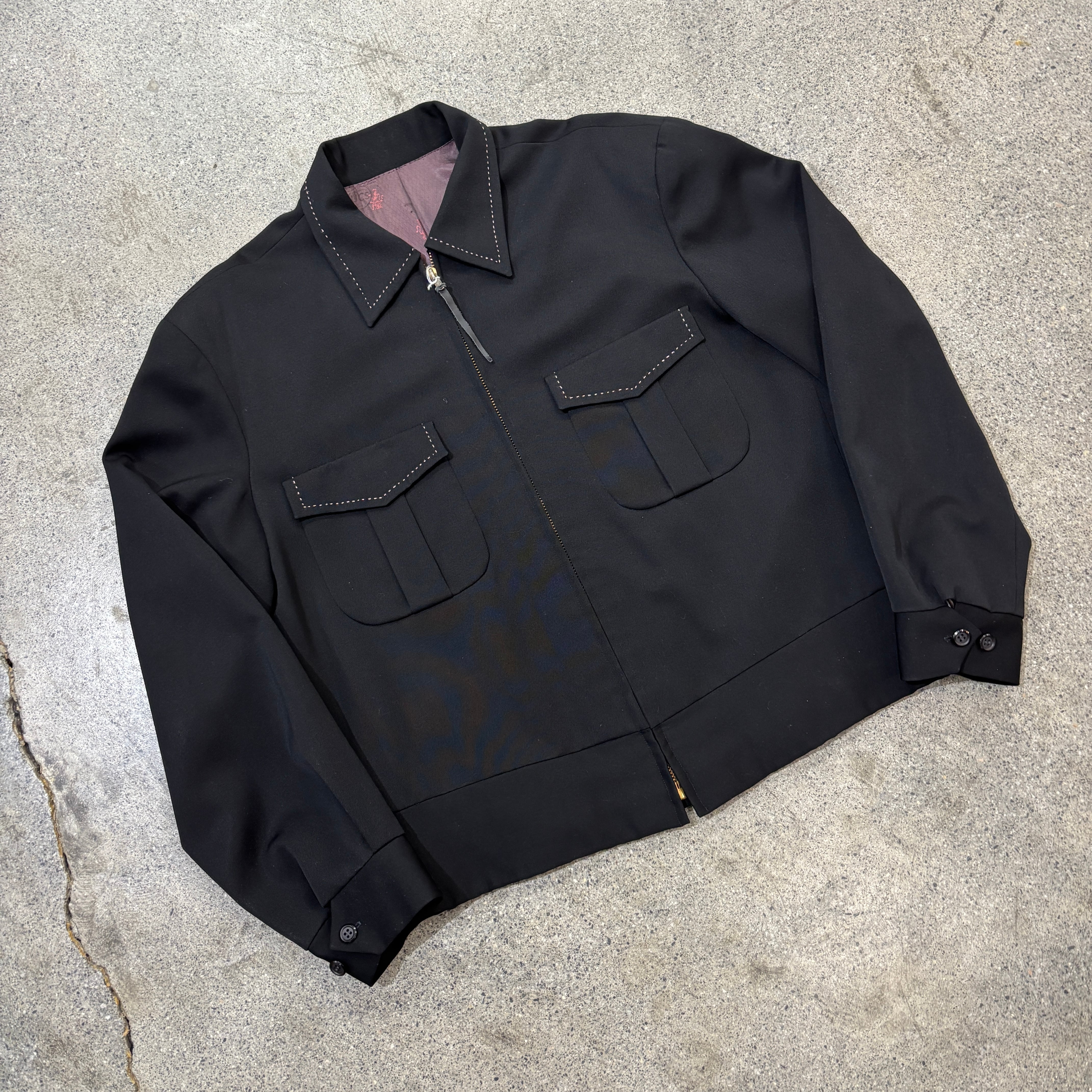 Military】40s US NAVY Gunner Smock 2nd Pattern S 