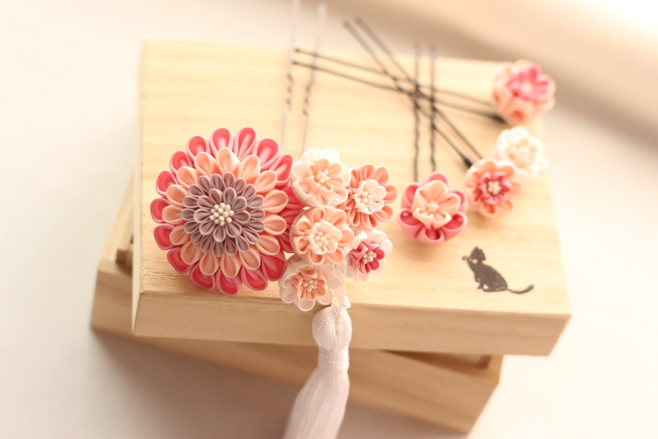 簪とUピンのセット