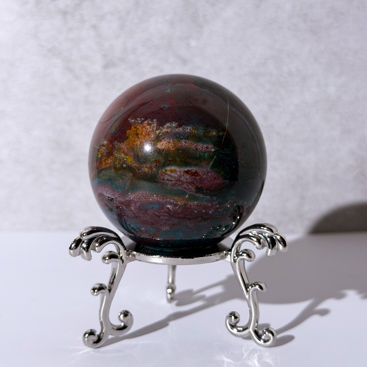 オーシャンジャスパー スフィア ＊ Ocean Jasper ＊ 天然石