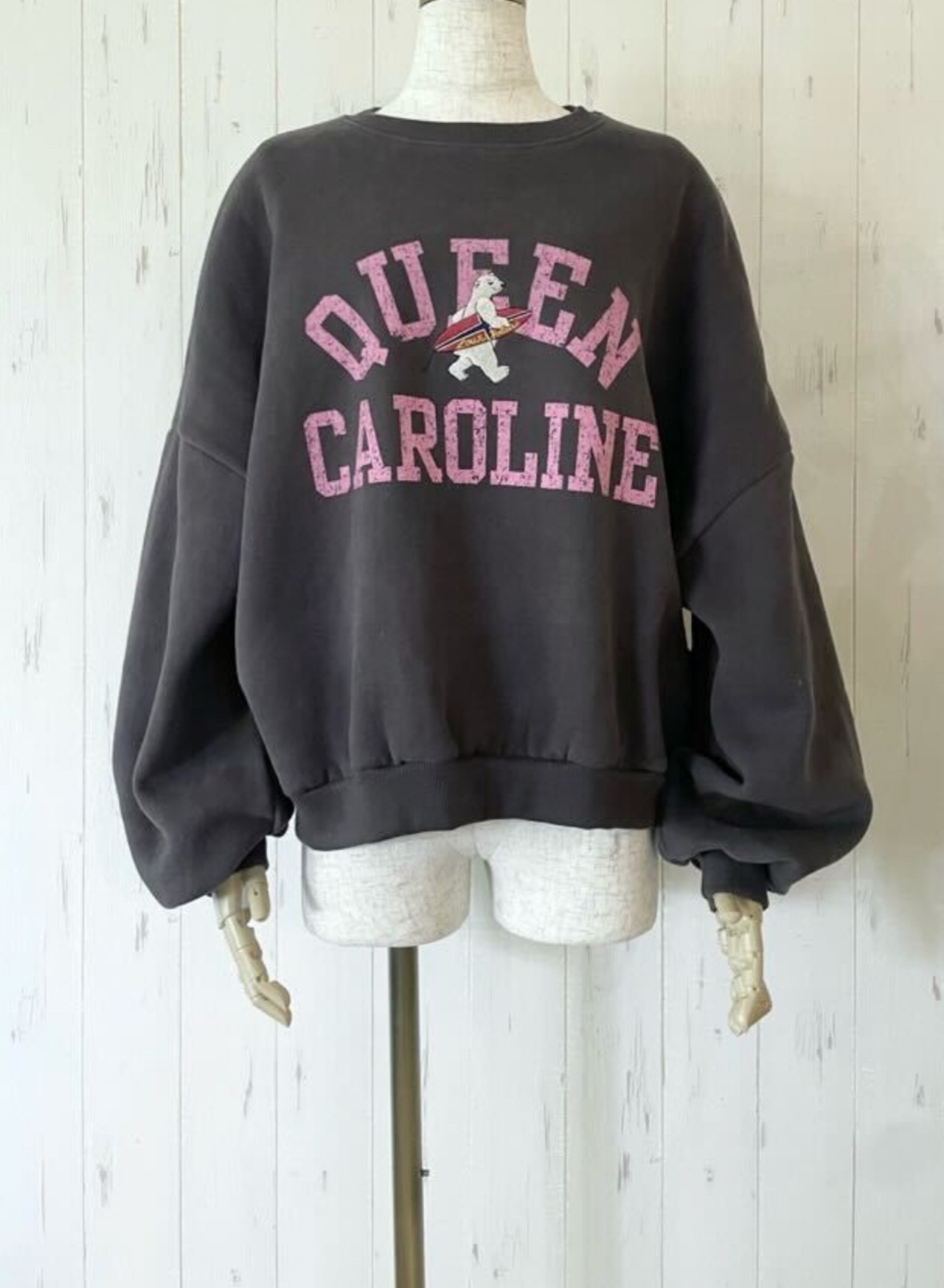 ルスポレ ピグメント配色スウェット 25319115