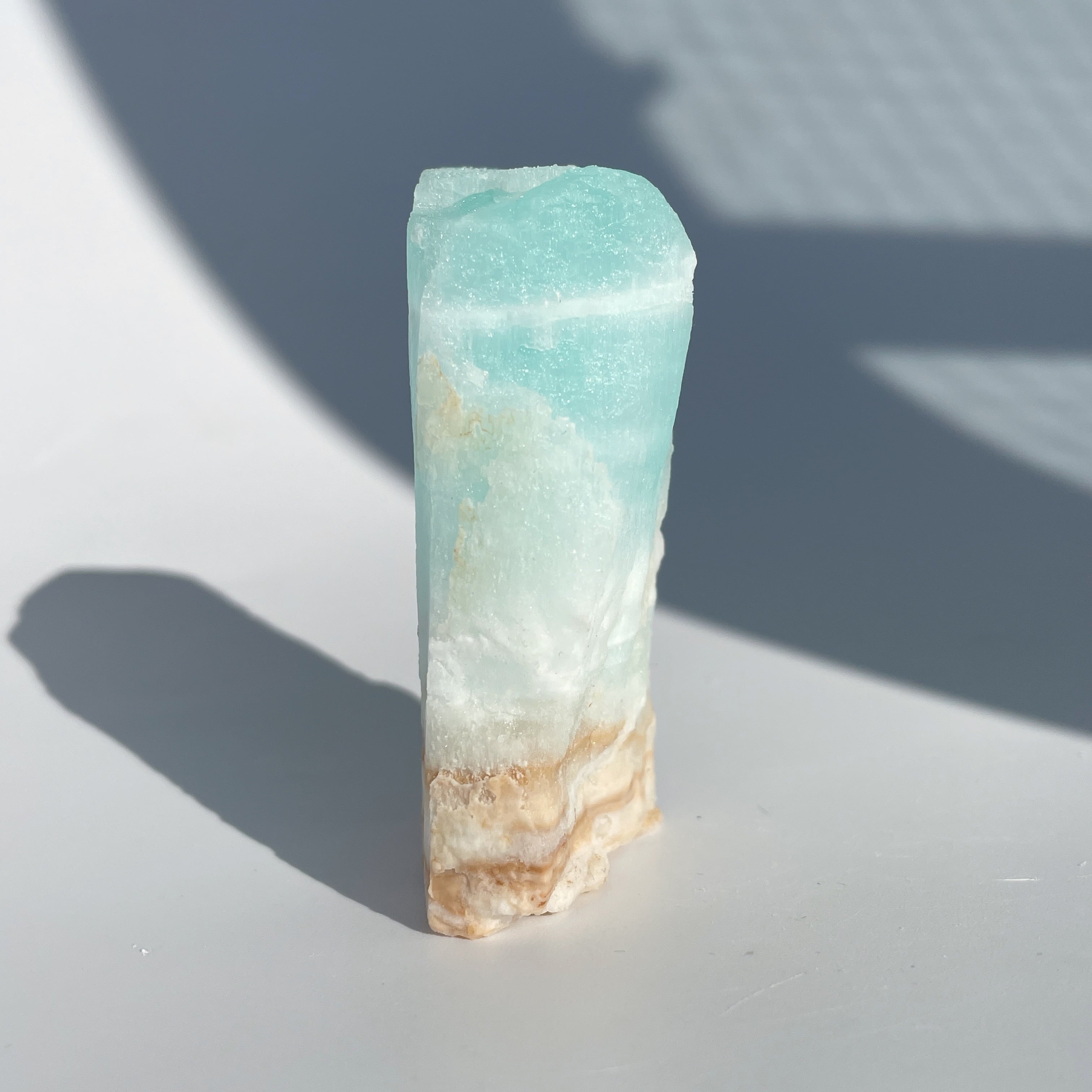 カリビアンブルーカルサイト 原石01◇ Caribbian Blue Calcite カリビアンブルーカルサイト 原石01◇ Caribbian Blue Calcite