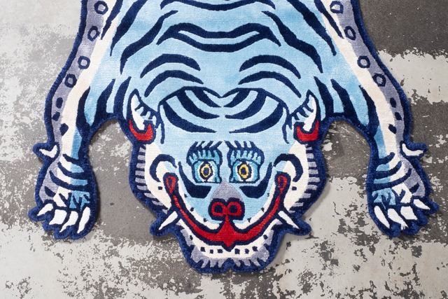 Tibetan Tiger Rug 《Sサイズ•シルク073》チベタンタイガーラグ