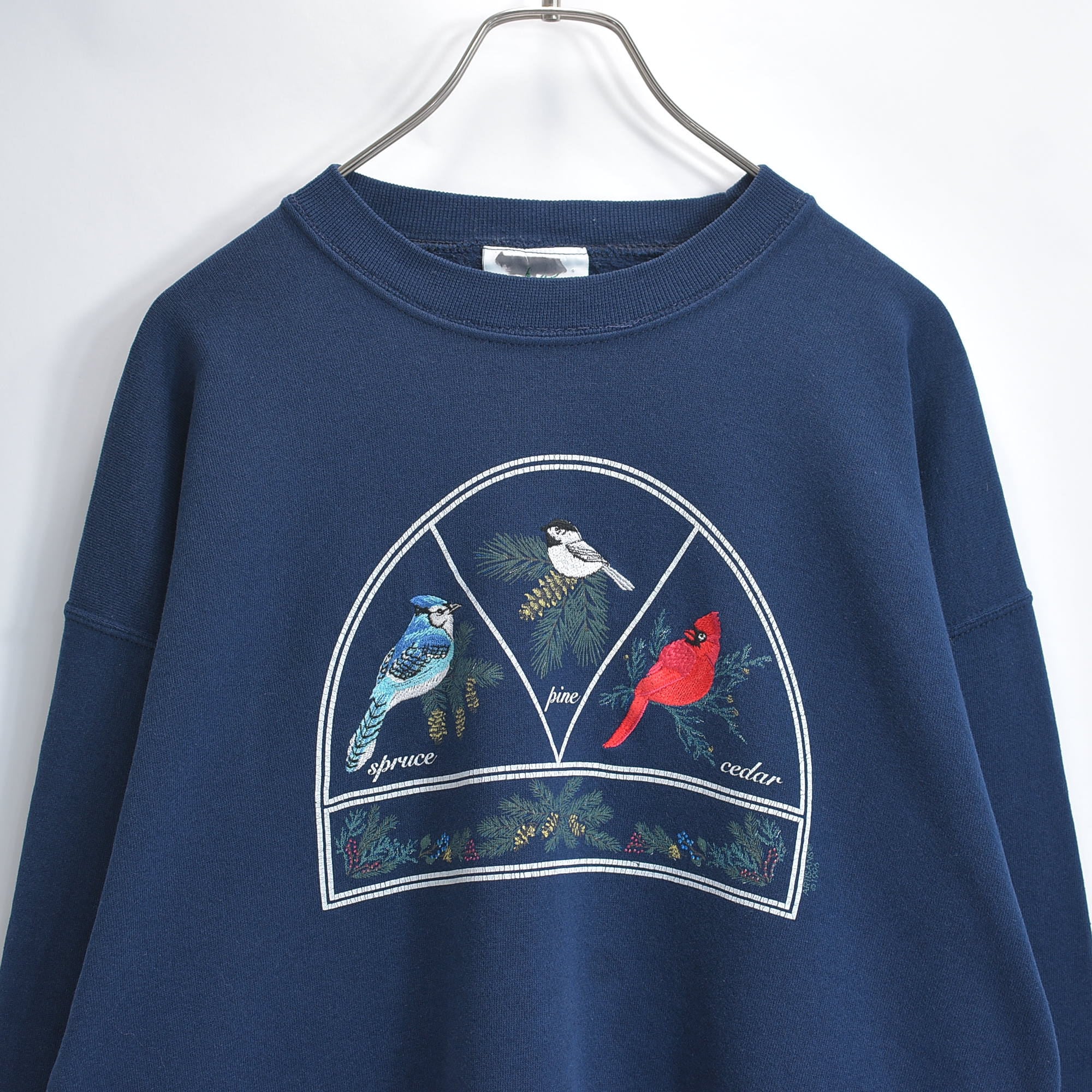 USA VINTAGE アメリカ古着オーストラリア刺繍デザインスウェット 90s 
