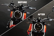 Meter relocation bracket for X350