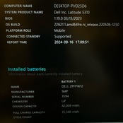 2020年式 Dell Latitude 5310 第10世代Core i7 / メモリ16GB / SSD 512GB / 13.3インチ FHD ノートPC