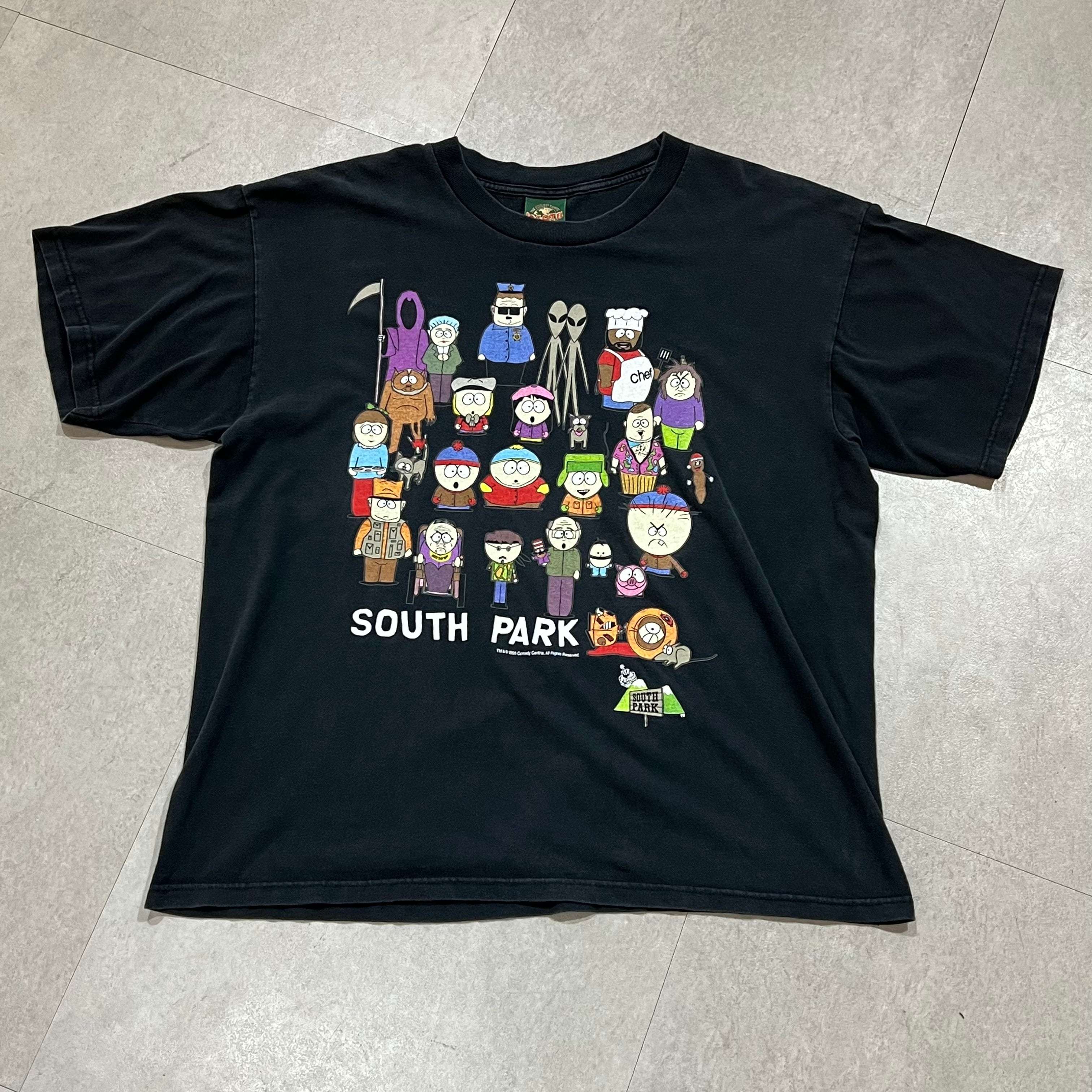 90年代 SOUTH PARK サウスパーク キャラクタープリントTシャツ メンズM ヴィンテージ /eaa350665